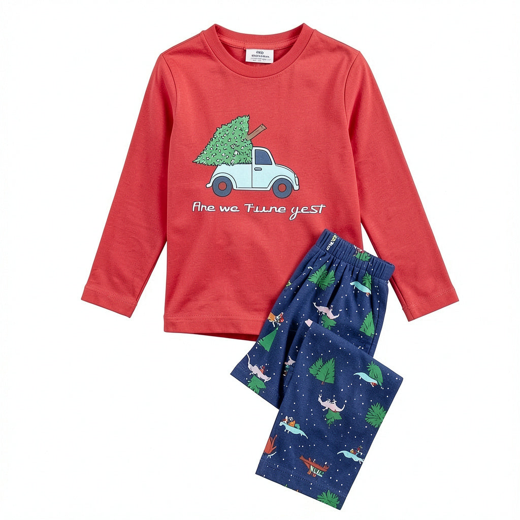 Toddler Matching Family Pajama Set – "Are We There Yet"