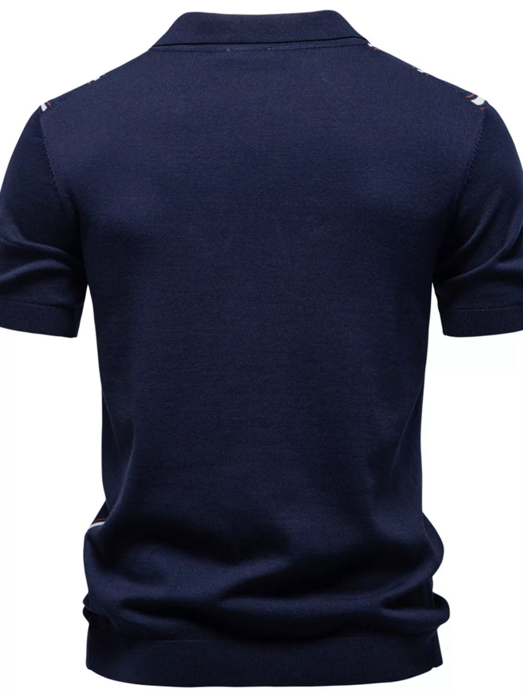 Men's Striped Short Sleeve Polo - URBANPICK FASHION