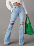 Distressed Jeans with Pockets - URBANPICK FASHION