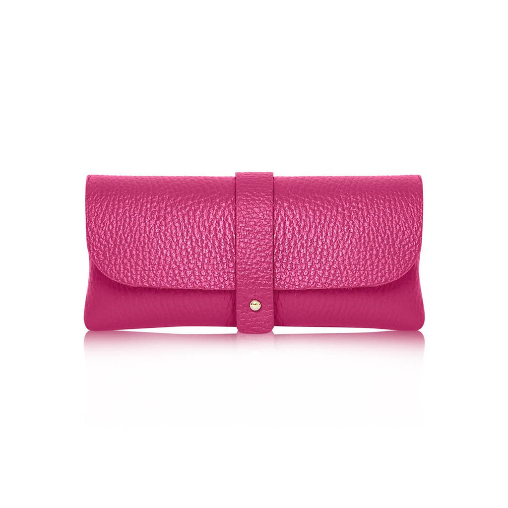 Italian Genuine Leather Glasses Pouch - Handmade in Italy