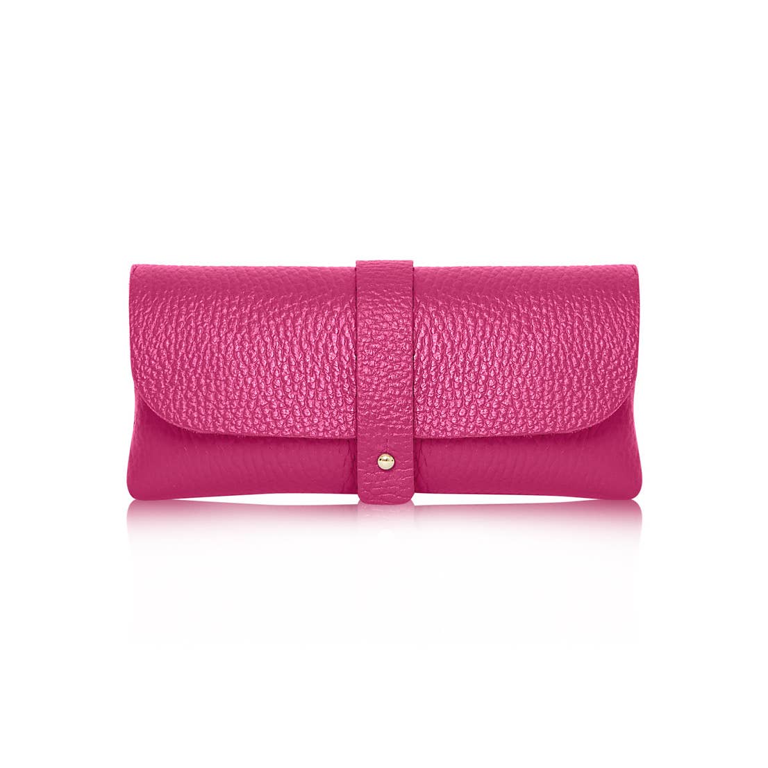 Italian Genuine Leather Glasses Pouch - Handmade in Italy
