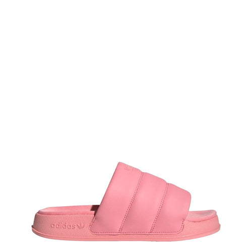 adidas Originals Womens Adilette Essential Slide Sandal Super Pop/Super Pop/Super Pop 7 - URBANPICK FASHION