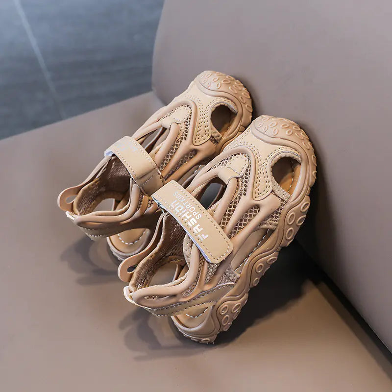 Children's Soft Bottom Summer Semi-Sandals for Boys - URBANPICK FASHION