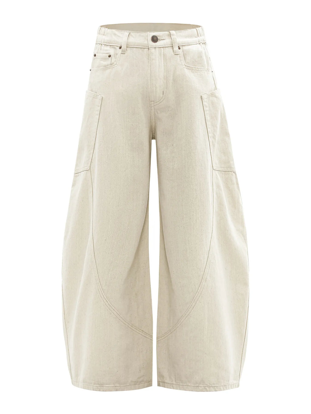 Men's Multi Pocket Curved Jeans - URBANPICK FASHION
