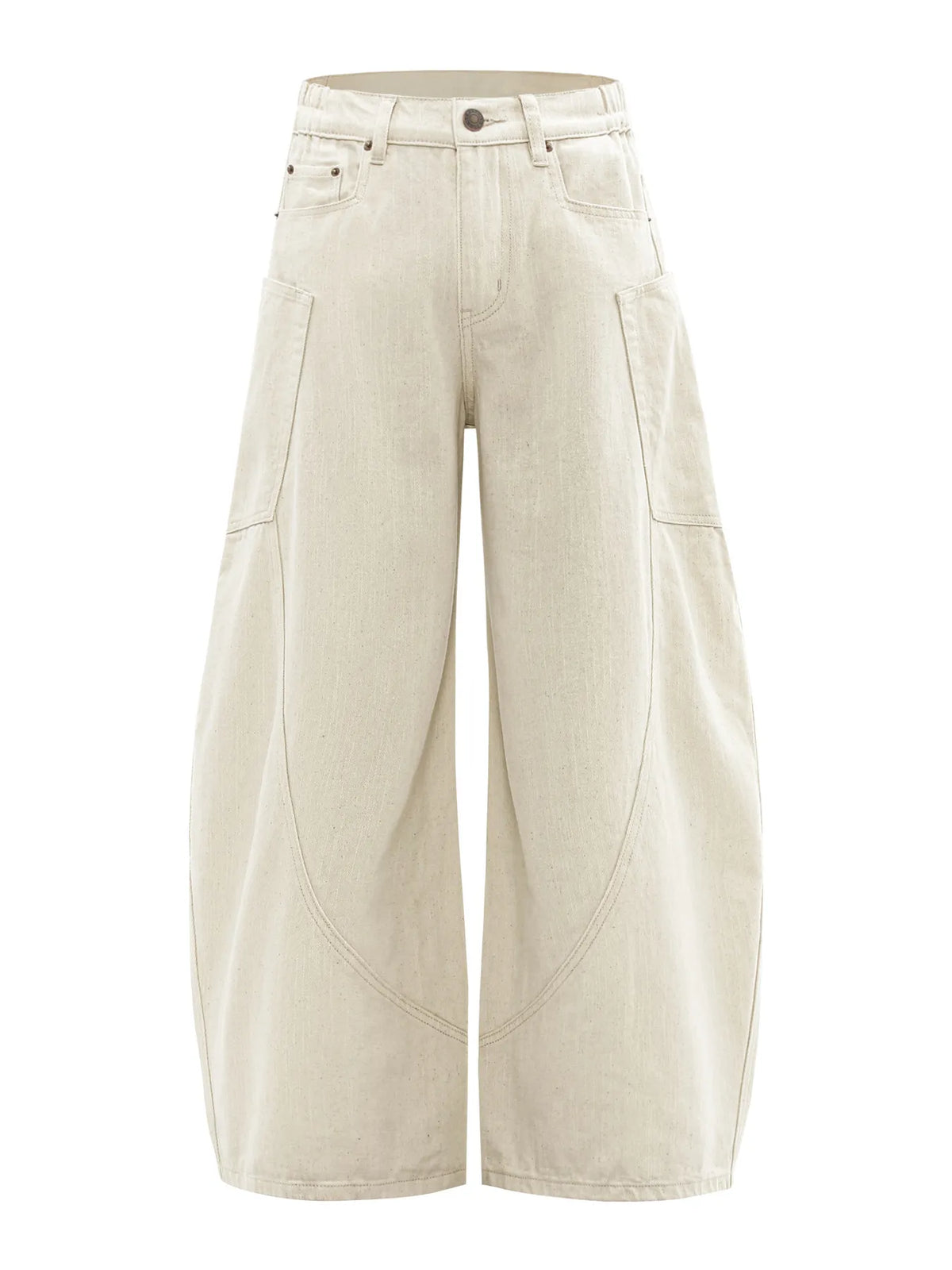 Men's Multi Pocket Curved Jeans - URBANPICK FASHION