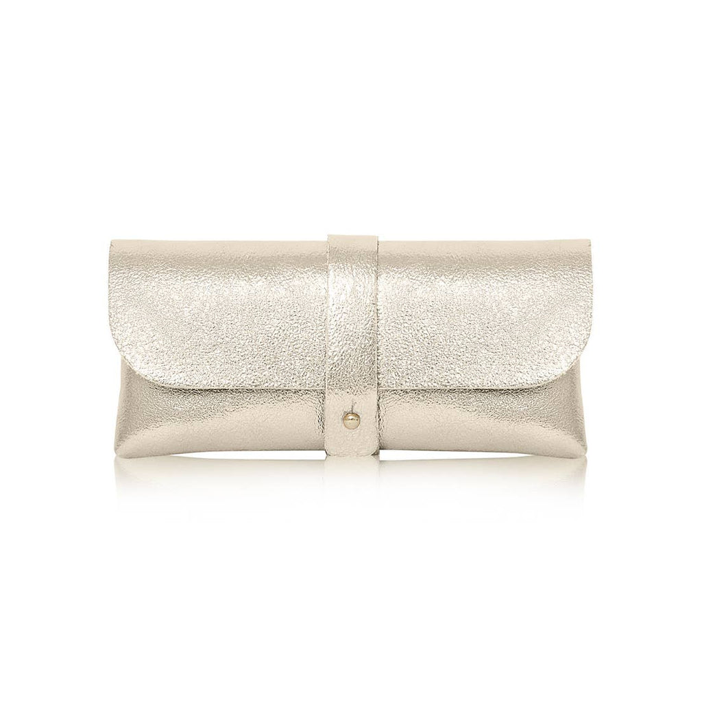 Italian Genuine Leather Glasses Pouch - Handmade in Italy