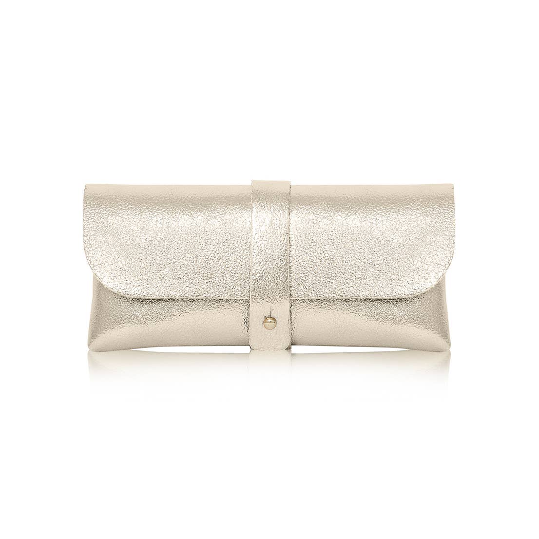 Italian Genuine Leather Glasses Pouch - Handmade in Italy