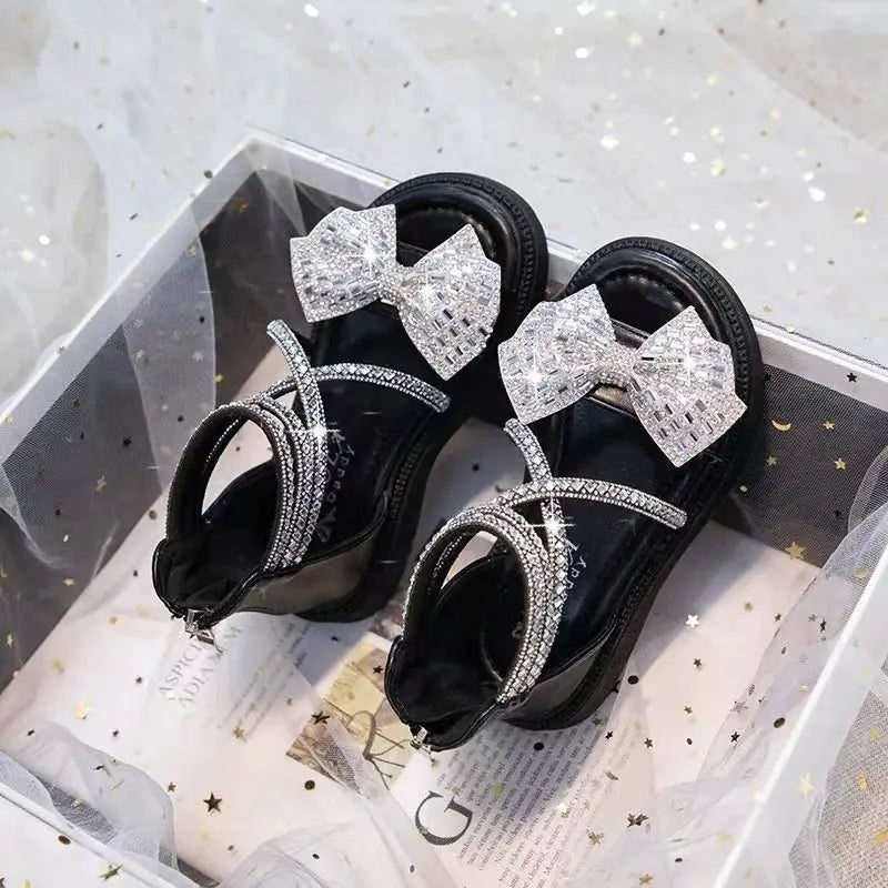New Summer Girls' Sandals with Rhinestones - URBANPICK FASHION