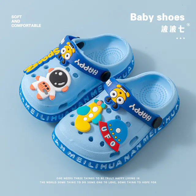 Summer Baby Sandals for Boys and Girls Cartoon Mules - URBANPICK FASHION