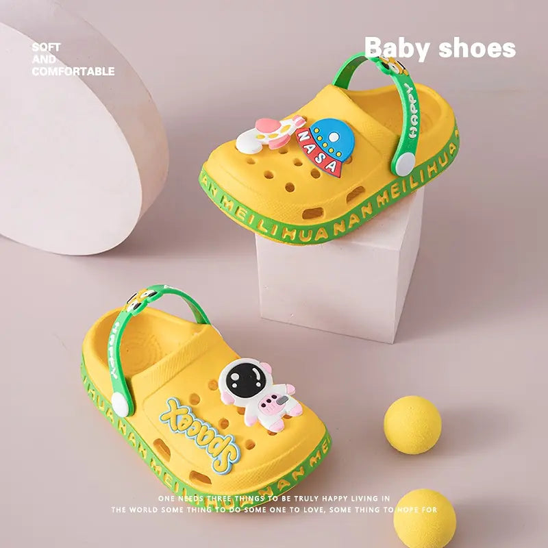 Summer Baby Sandals for Boys and Girls Cartoon Mules - URBANPICK FASHION