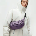 Airy Nylon Crescent Sling Bag - URBANPICK FASHION