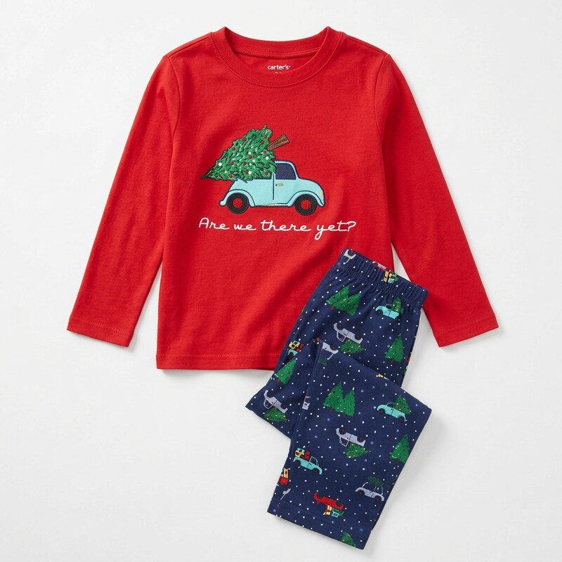 Toddler Matching Family Pajama Set – "Are We There Yet"