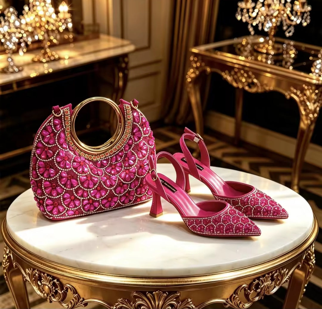 Latest Italian Ladies Shoes and Bag Set EDS42 - URBANPICK FASHION
