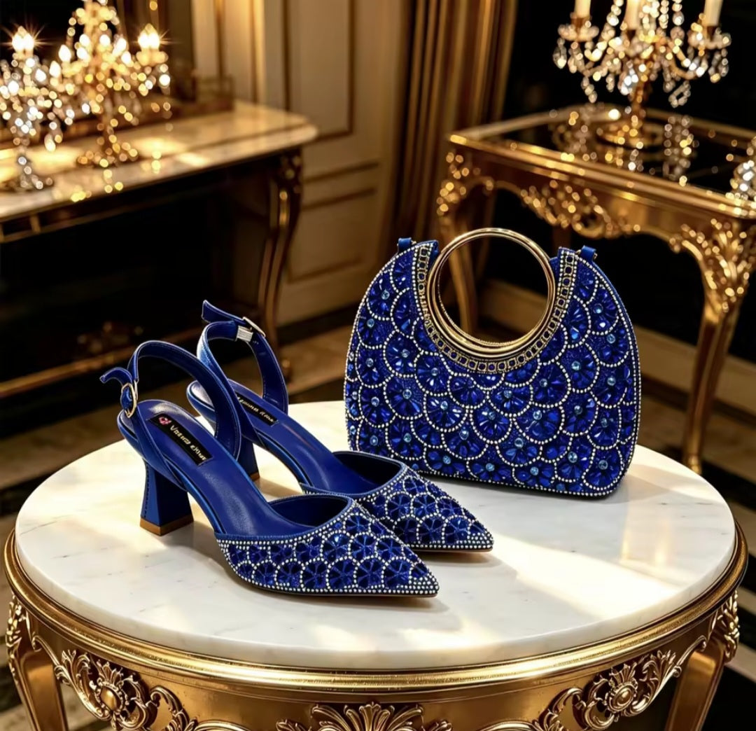Latest Italian Ladies Shoes and Bag Set EDS42 - URBANPICK FASHION