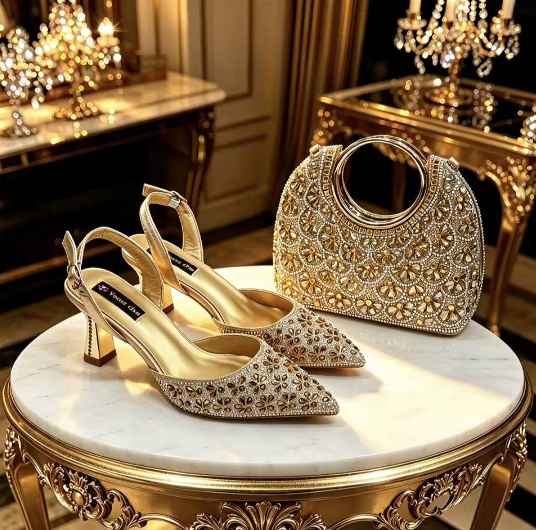 Latest Italian Ladies Shoes and Bag Set EDS42 - URBANPICK FASHION