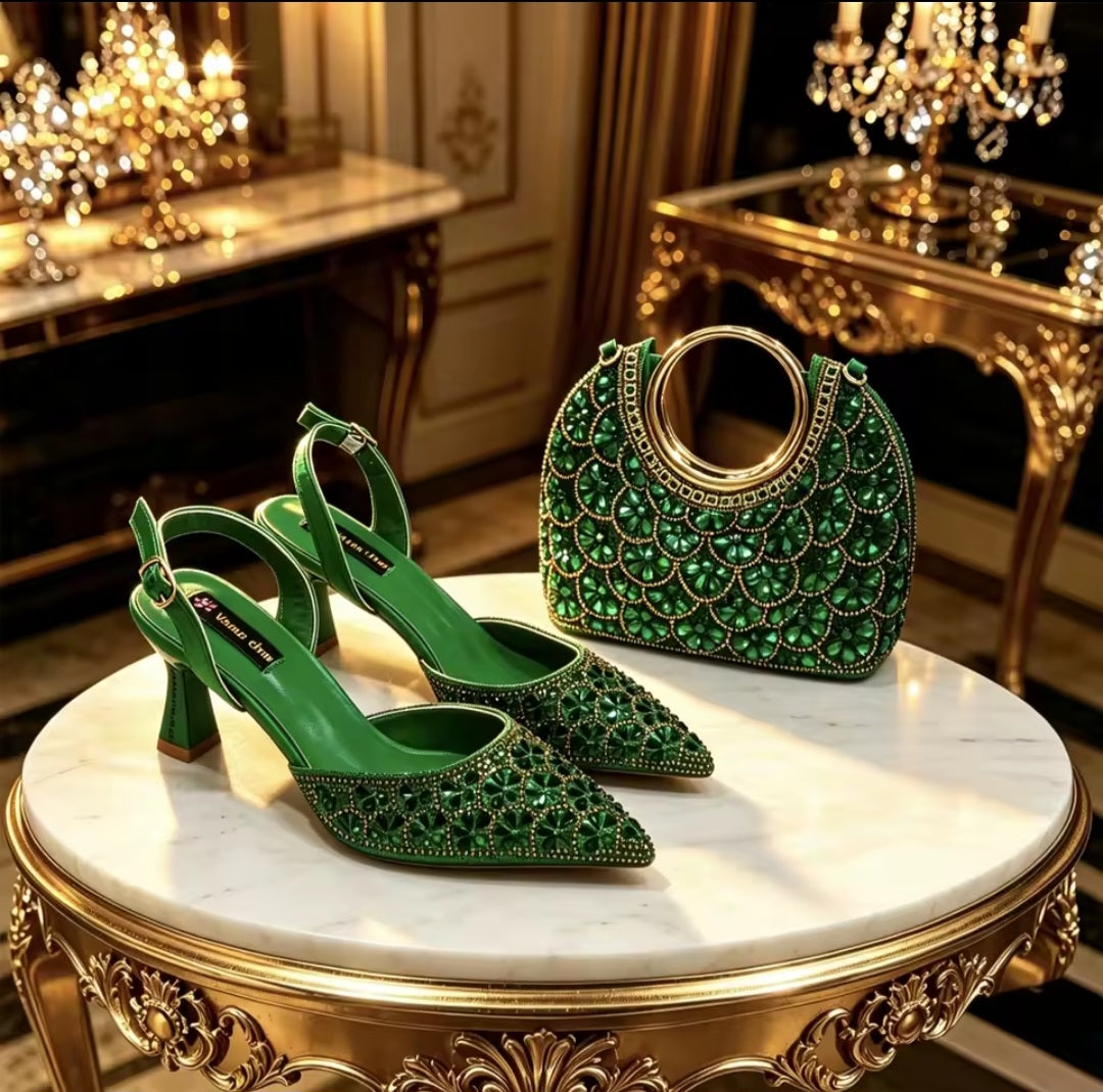 Latest Italian Ladies Shoes and Bag Set EDS42 - URBANPICK FASHION