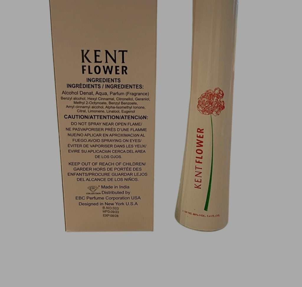 Kent Flower Eau De Parfum for Women 100ml Floral Fragrance - URBANPICK FASHION