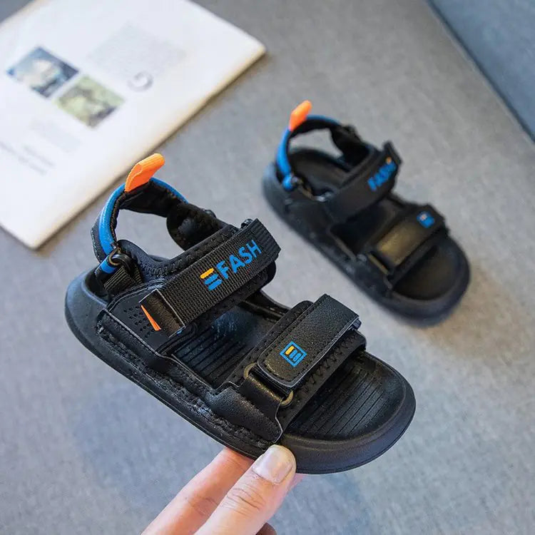Boys' Soft Bottom Summer Beach Sandals for School - URBANPICK FASHION