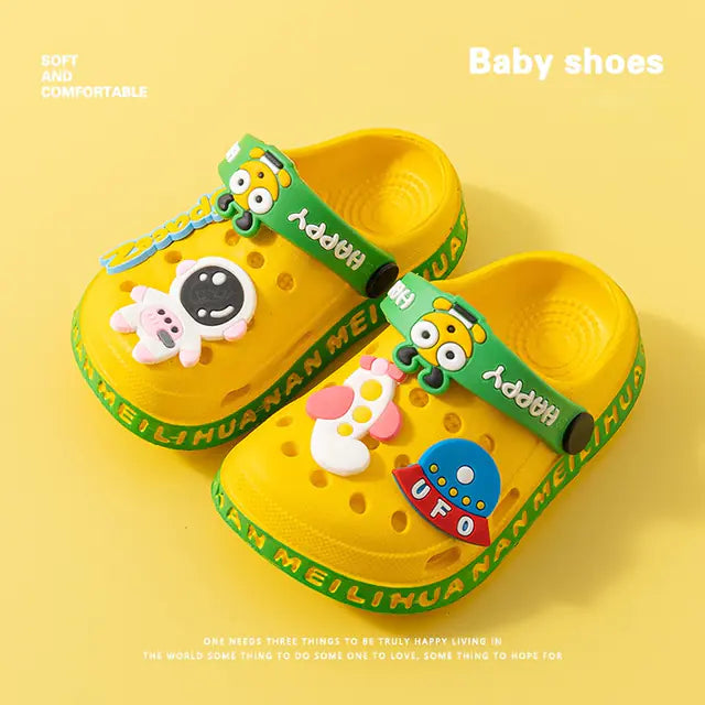 Summer Baby Sandals for Boys and Girls Cartoon Mules - URBANPICK FASHION