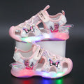 Girls' Light-Up Summer Sandals with Soft Sole - URBANPICK FASHION